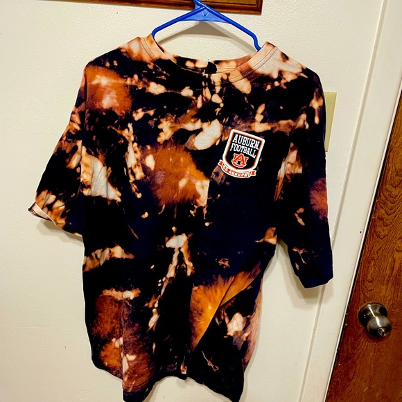 Auburn Tigers bleach dye T-shirt - Picture 1 of 3